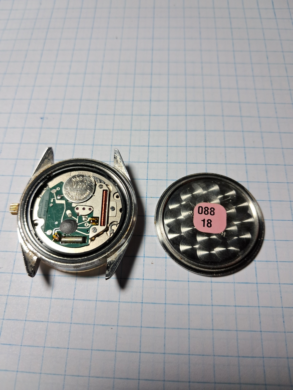 Wittnauer Blue Sunburst Dial Men's Watch Head - Picture 3 of 3